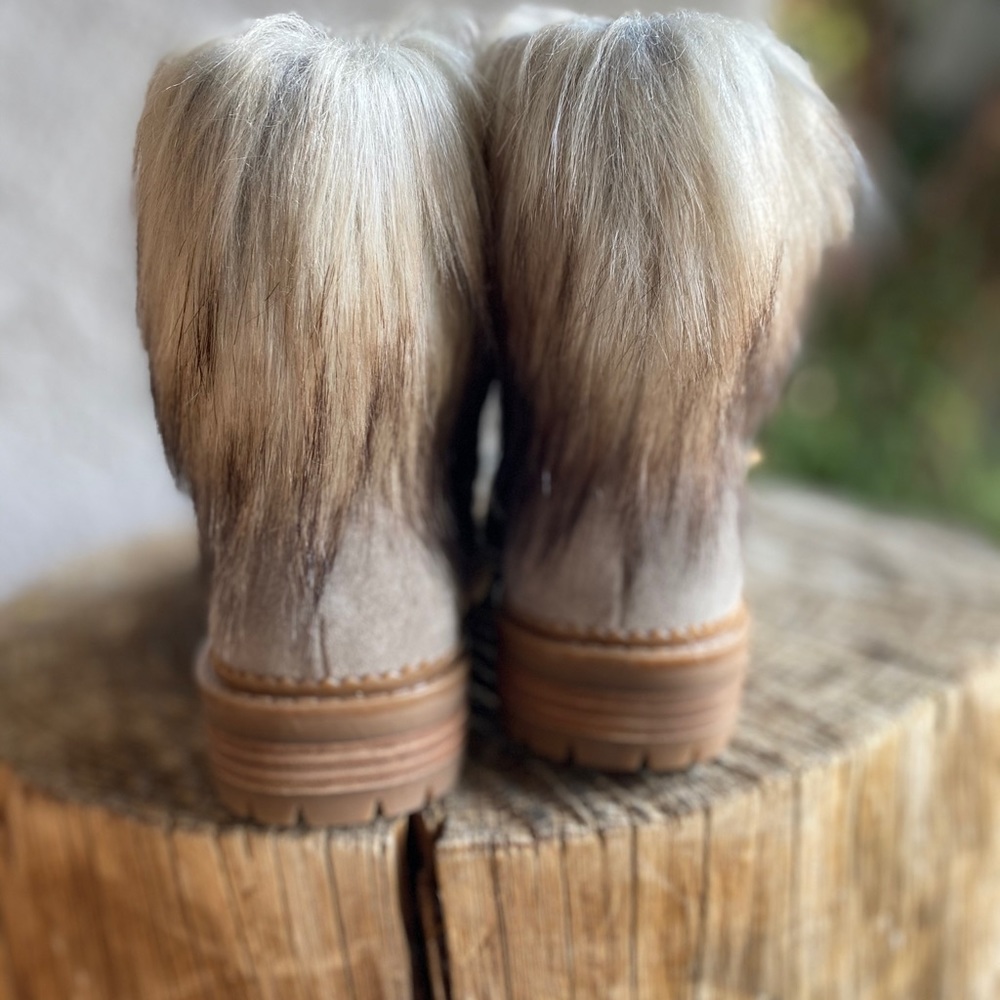 Nine West Alex Faux-Fur Booties Retail Value 139 - Picture 3 of 6